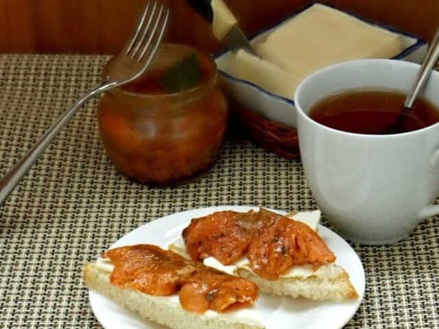 Tea-Marinated Salmon with Tangerines Photo 7