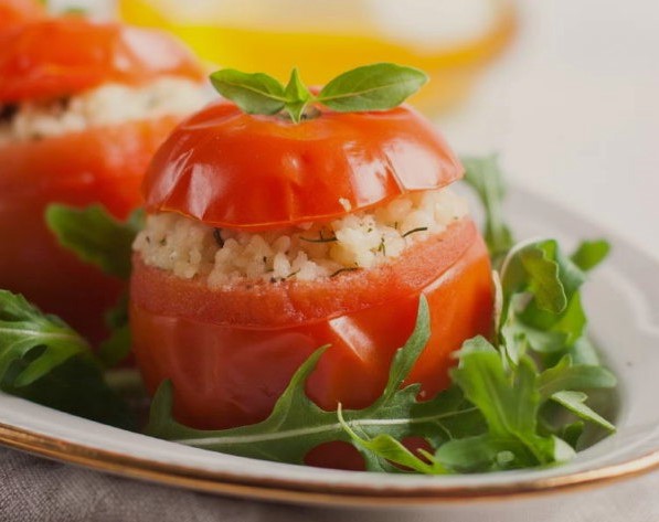 Stuffed Tomatoes with Couscous in a Slow Cooker Photo 9