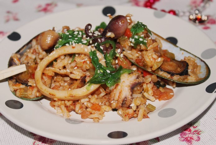 Chinese Fried Rice with Seafood Photo 15