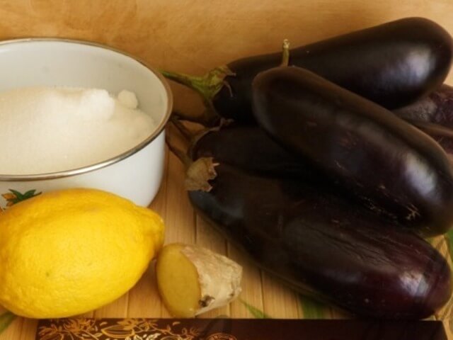 Eggplant Jelly with Chocolate Photo 2