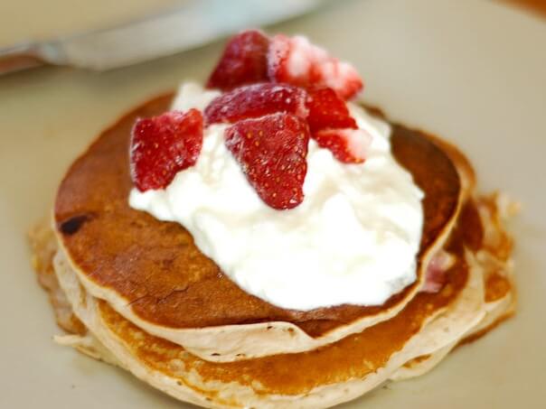 Strawberry Yogurt Pancakes Photo 7