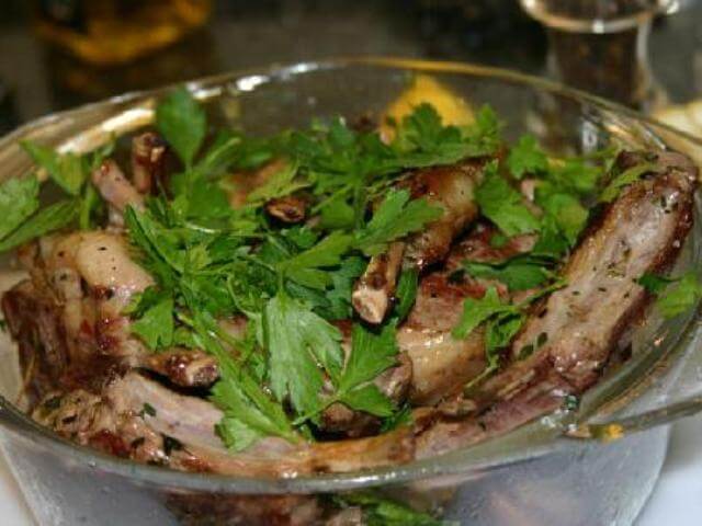 Lamb Cutlets with Chestnut Mushrooms Photo 11