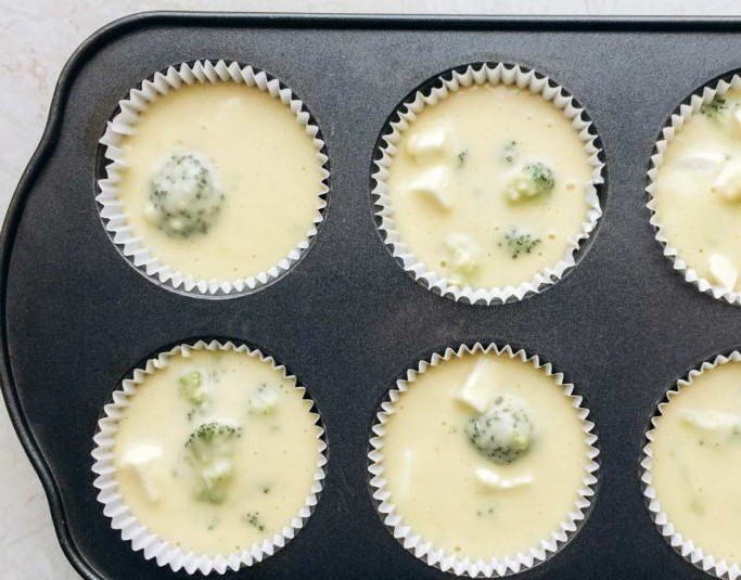 Healthy Broccoli Muffins Recipe for Kids Photo 8