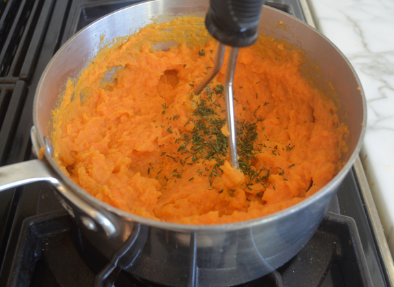 Mashed Sweet Potatoes with Maple & Thyme Photo 8