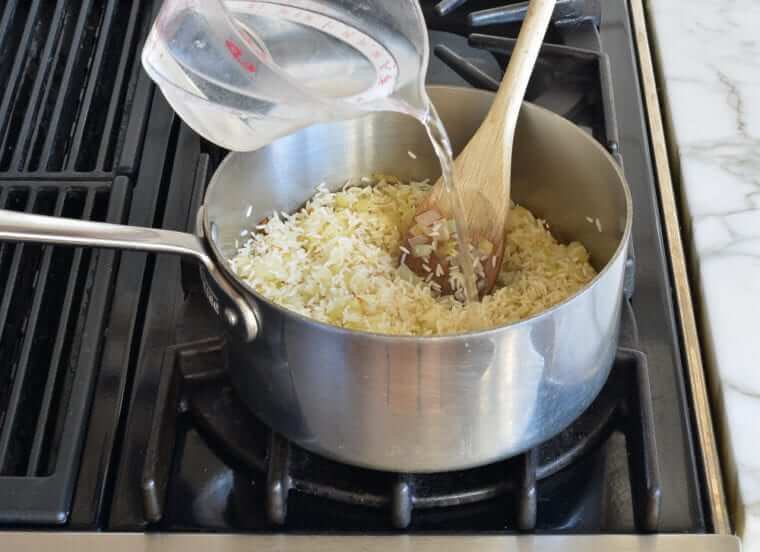 Rice Pilaf with Caramelized Onion, Orange, Cherry & Pistachio Photo 10