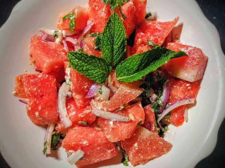 Watermelon Feta Salad Recipe Photo 7