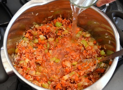 Healthy Rice with Carrots and Celery Photo 8