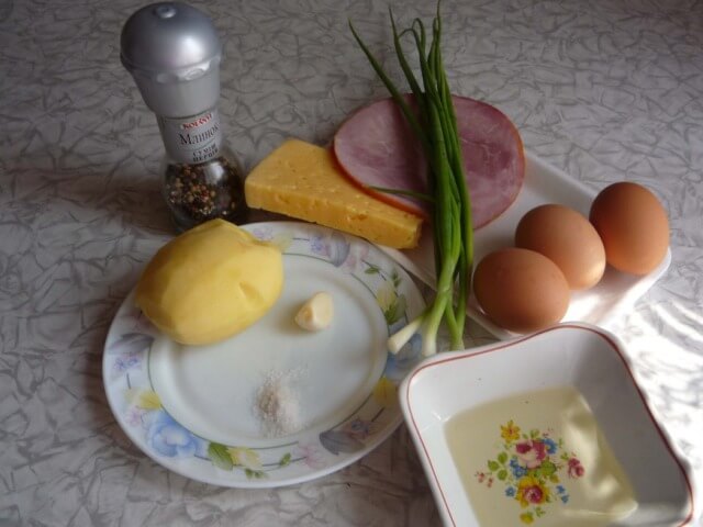 Tortillas with Ham and Potatoes Photo 2