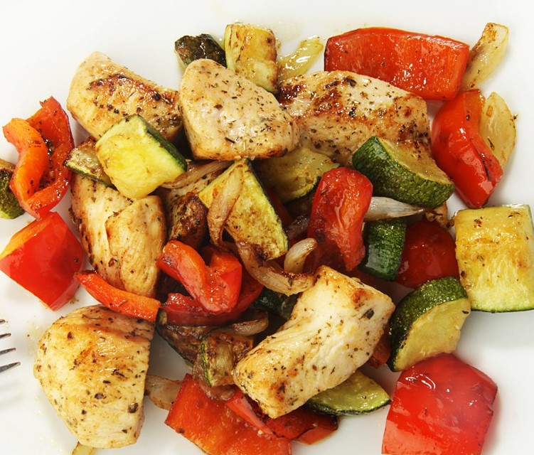 Chicken Fillet with Zucchini and Sweet Pepper Photo 6