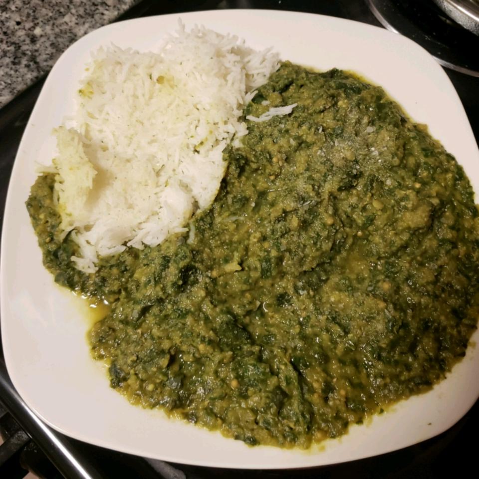 Indian Dahl with Spinach