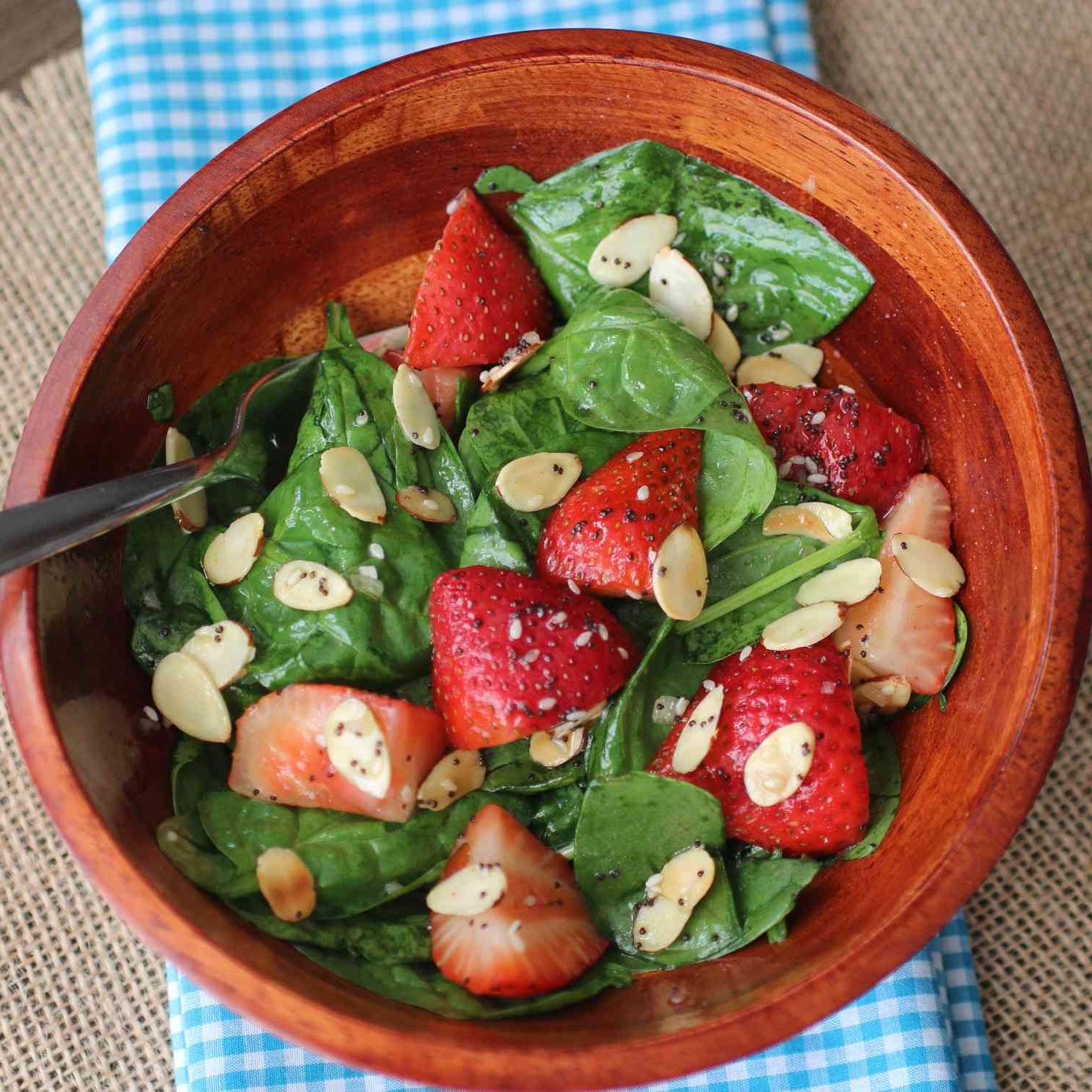 Strawberry Spinach Salad Photo 4