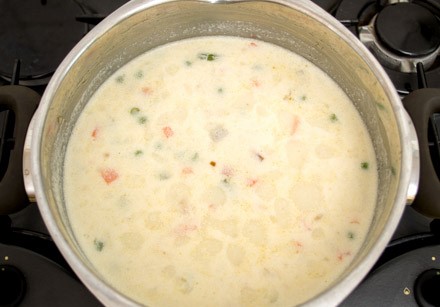 Healthy Chicken Soup with Cream Photo 11