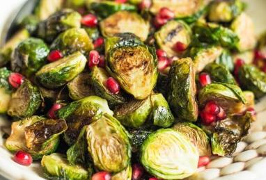 Roasted Brussels Sprouts with Pomegranate Syrup Photo 1