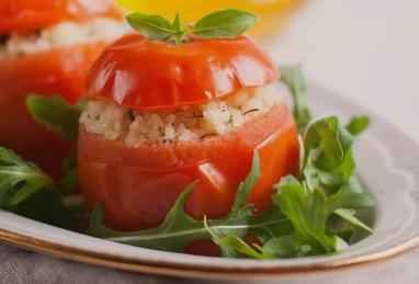 Stuffed Tomatoes with Couscous in a Slow Cooker Photo 1
