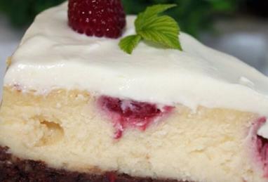 Raspberry Cheesecake with White Chocolate Photo 1