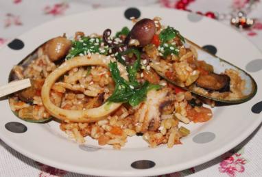 Chinese Fried Rice with Seafood Photo 1