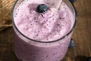 Blueberry Milkshake Recipe Photo 1