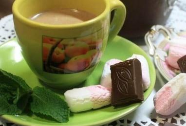 Hot Chocolate with Mint Photo 1
