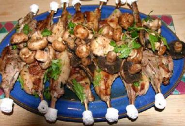 Lamb Cutlets with Chestnut Mushrooms Photo 1