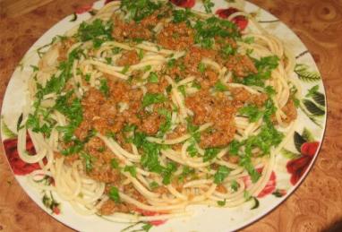 Spaghetti with Italian Tomato Sauce Photo 1