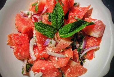 Watermelon Feta Salad Recipe Photo 1