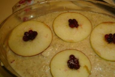 Oatmeal Baked with Apples Photo 1