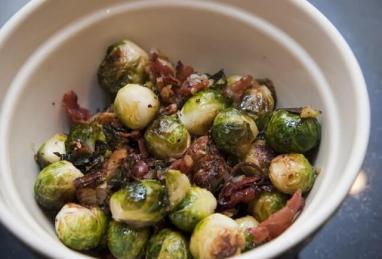 Baked Brussels Sprout with Ham Photo 1