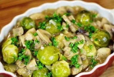 Brussels Sprout with Champignons Photo 1