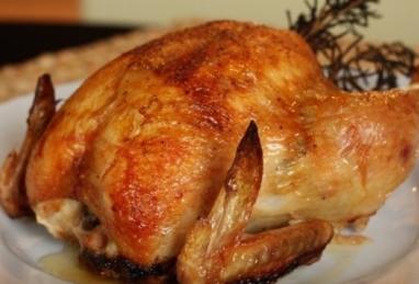 Whole Chicken Baked in a Slow Cooker Photo 1