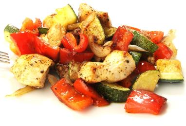 Chicken Fillet with Zucchini and Sweet Pepper Photo 1