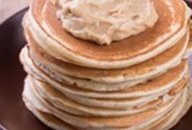 Pancakes with Vegan Ice Cream Photo 1