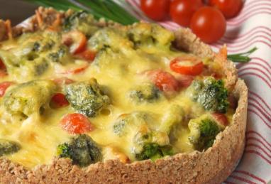Healthy Quiche with Chicken and Vegetables Photo 1