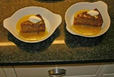 Yummy Pudding with Toffee Sauce Photo 1