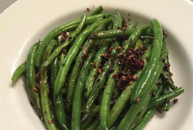 Spicy Indian (Gujarati) Green Beans Photo 1