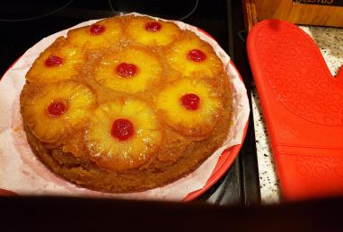 Grandma's Skillet Pineapple Upside-Down Cake Photo 1