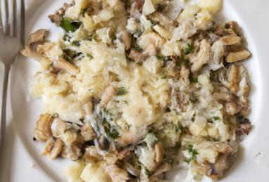 Creamy  Risotto With Mushrooms Photo 1