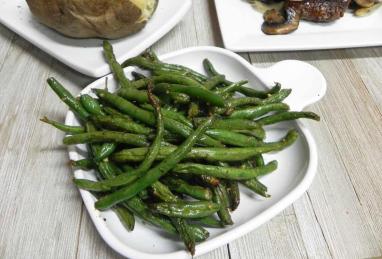 Air Fryer Garlic Green Beans Photo 1