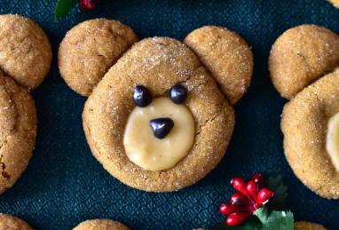 Gingerbear Thumbprint Cookies Photo 1