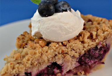 Creamy Apple Blueberry Pie Photo 1