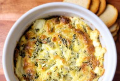 Baked Spinach-Artichoke Dip without Mayo Photo 1