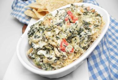 Skinny Spinach and Artichoke Dip Photo 1