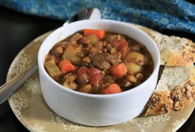 Beef and Lentil Stew Photo 1
