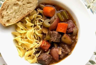 Instant Pot Beef Stew with Red Wine Photo 1