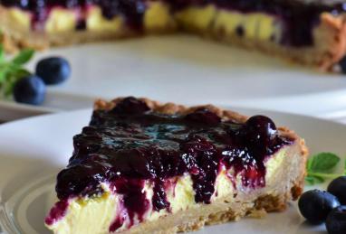 Blueberry and Vanilla Custard Tart Photo 1