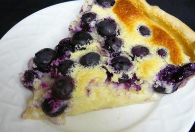 Lemon Blueberry Custard Pie Photo 1