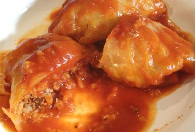 Stuffed Cabbage Rolls with Tomato Sauce Photo 1