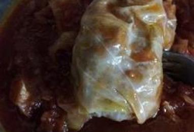Sweet and Sour Stuffed Cabbage Photo 1