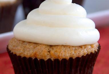 Carrot Cake Cupcakes with Lemon Cream Cheese Frosting Photo 1