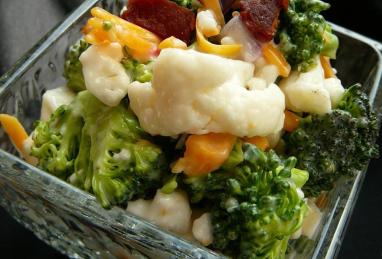 Bop's Broccoli Cauliflower Salad Photo 1