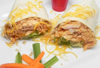 Buffalo Chicken and Rice Wraps Photo 1